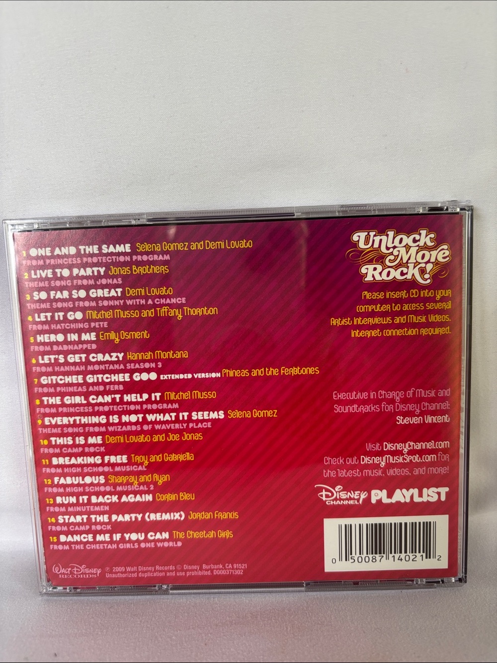 Disney Channel Playlist CD - 2009 - Picture 5 of 7
